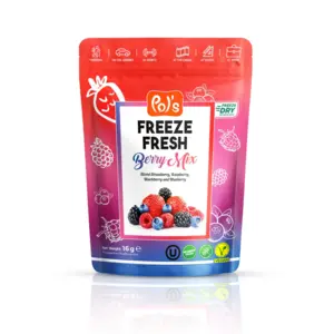 Frystørret Blanding af bær Pol's 16g (Vegan)