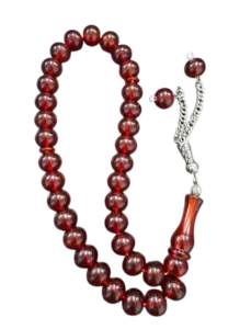 Kirsebær Farvet Tasbeeh (33 Perler)