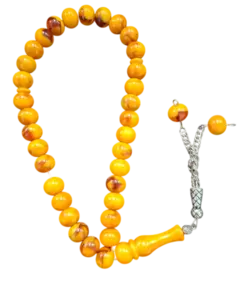 Tiger Design Plast Tasbeeh (33 Perler)