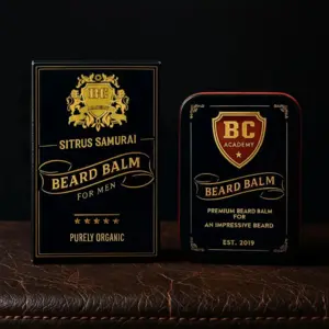 BC Academy Organic Beard Balm - Sitrus Samurai -  55 ml