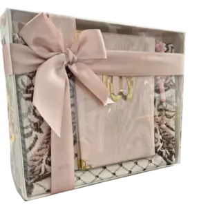 Koran Gavesæt i Lyserød Farve