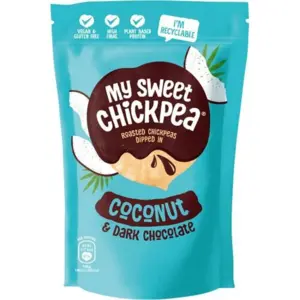 My Sweet Chickpea - Coconut & Dark Chocolate Roasted Chickpeas 100g