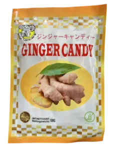 Ginger Candy, Lucky Kat, 100g