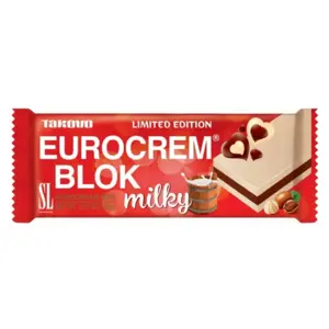 Chokoladebar, Eurocrem Blok - Milky 100g