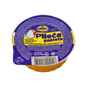 Halal leverpostej af kylling og kyllingelever, Ovako,  100g