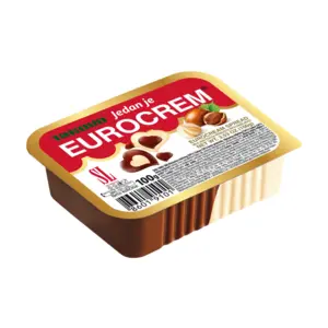 Duo Chokladspread, Eurocrem 100 g.
